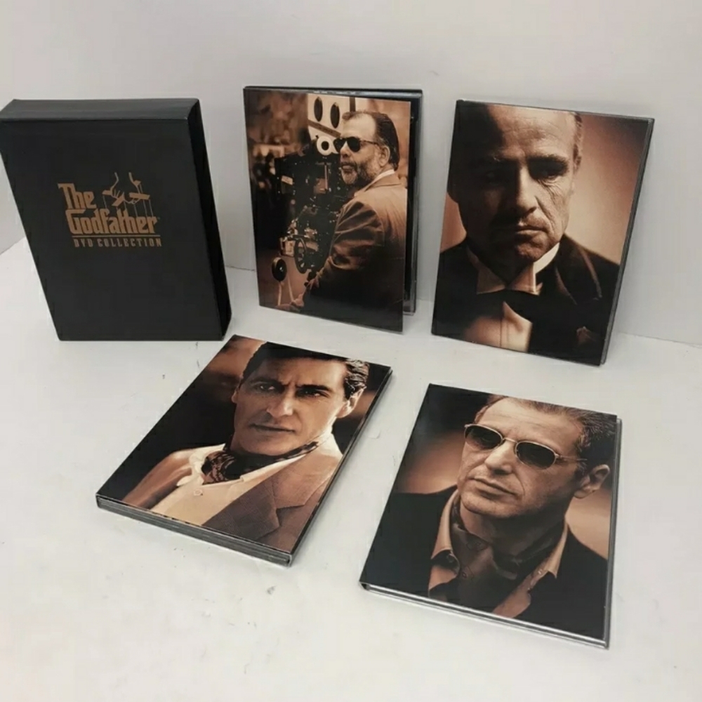 The Godfather DVD Collection (DVD, 2001, 5-DiscSet